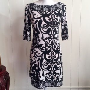 Candie’s Black & White Print Dress